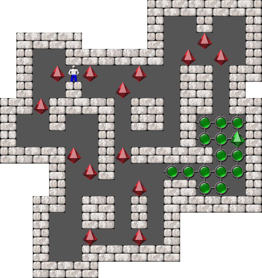 Sokoban Mass Remodel level 757